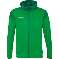 Uhlsport Squad 27 Veste à capuche Homme - Vert / Lagoon