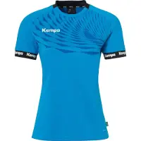 Kempa Wave 26 Short Sleeve T-shirt Bleu XS Femme