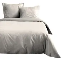 Stof Housse de couette en coton EDEN, 200 x 200 cm, beige
