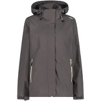 CMP VESTE FEMME À CAPUCHE ET FERMETURE ÉCLAIR AVEC AÉRATION Veste de pluie pour femme