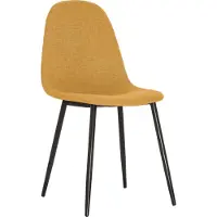 Meet by Paperflow PAPERFLOW chaise visiteur MUST set de 2 safrans
