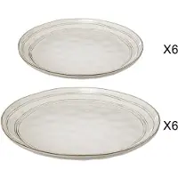 Secret De Gourmet Set d'assiettes FLOWER, 12 pc.