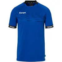Kempa Wave 26 Short Sleeve T-shirt Bleu 152 cm Enfants