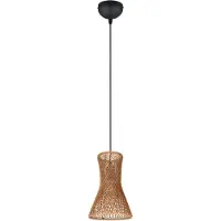 REALITY IMPORT Reality Lampe à suspendre Bijou E27 noir métal