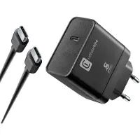 Cellularline Chargeur Super Rapide Usb C 45 W Noir Chargeur Réseau