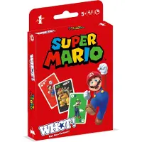 Winning Moves WHOT ! - Super Mario jeu de cartes cartes à jouer Mau-Mau variante jeu de stratégie