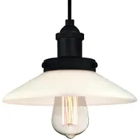 WESTINGHOUSE Suspension Abigail bronze et verre dépoli avec 1 source lumineuse