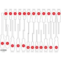 Ks Tools Garniture vide en mousse pour 811.0024 - 811.0024-97