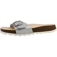 Legero Sandales légères pour femmes, modèle "Clear", avec semelle intérieure argentée, idéales pour les loisirs