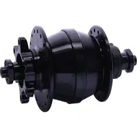 Contec Dynamo Powerhouse Hub 2 Front Hub Argenté 32H / 100 mm