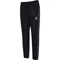 Hummel Pantalon de sport gris / noir / blanc