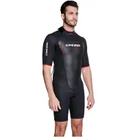 Cressi Altum 3 Mm Short Sleeve Shorty Noir 3XL Homme
