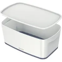 Leitz MyBox petite avec couvercle blanc (5229-40-01)