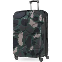 Hauptstadtkoffer - X-Kölln - Valise à coque rigide XL avec extension, valise à roulettes, grande valise de voyage, extensible, TSA, 76 cm, 120 litres, camouflage