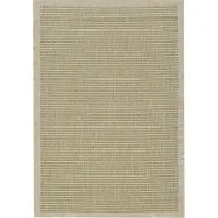 Teppium Tapis Intérieur Extérieur 120x170 cm Vert Lavable Imperméable