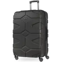 Hauptstadtkoffer - X-Kölln - Valise à coque rigide XL avec extension, valise à roulettes, grande valise de voyage, extensible, TSA, 76 cm, 120 litres, graphite