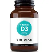 Viridian Vitamin D3 2000 IU 60 pc(s) Capsule(S)