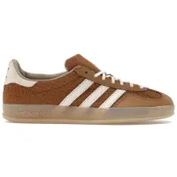 Adidas Gazelle Indoor, couleur marron "Desert Wonder" et blanc, pointure européenne 48 2/3