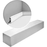 ORAC Decor SX195-box LUXXUS HAMBURG 1 carton 22 pièces Plinthe | 44 m