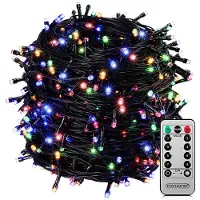 Monzana Guirlande lumineuse multicolore 40m 400LED et télécommande