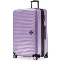 Hauptstadtkoffer Centre - Grande valise à 4 roulettes doubles Valise de voyage XL avec extension, valise rigide TSA stable, 130 L, lilas