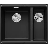 BLANCO Subline 340/160-U BL/CG zwart/noir man.