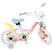 Volare Vélo enfant Disney Stitch - Fille - 12 pouces - Rose