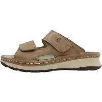 Dr. Stark Libelle - Sandales plates pour femmes, couleur beige, pour les loisirs