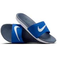 Nike Claquette Kawa pour enfant/ado - Bleu | Taille 29.5
