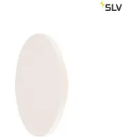 SLV PLASTRA, applique murale, LED, 3000K, ronde, plâtre blanc, Ø 26cm