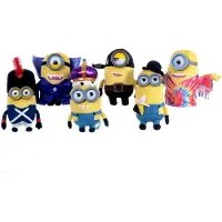 Diverse Minions - Minion d'époque 22 cm en peluche