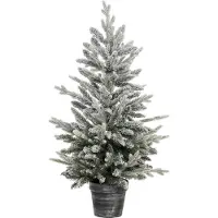LIGHTS Sapin en pot Frosty 100 cm - Feeric Lights & Christmas