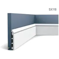 ORAC Decor SX118 LUXXUS Plinthe Profil Protection de câble | 2 m