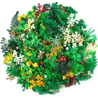 LEGO Verdure Plantes Feuilles Mélange NOUVEAU Quantité 250x - Chaque mélange est composé individuellement