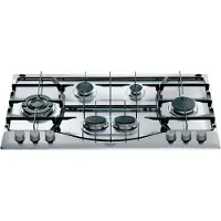 Ariston Hotpoint PHN 962 TS/IX/HA Table de cuisson à gaz encastrable 90 cm 6 brûleurs