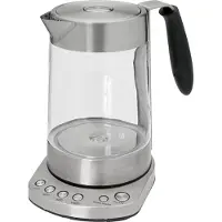 ProfiCook PC-WKS 1020 G - Infuseur à thé/bouilloire - 1.7 litres - 3 kWatt - inox/noir