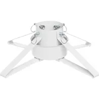 Winteria Support pour sapin de Noël en métal avec réservoir d'eau de 0,9 l