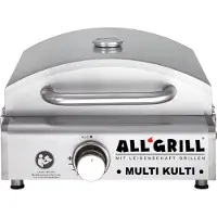 All'Grill MULTI-KULTI Gril à gaz avec brûleur céramique Steakzone et sécurité d'allumage