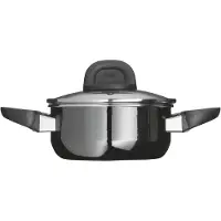 Silit Modesto Line, Poêle + casserole, Noir