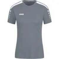 Jako T-shirt fonctionnel 'Power KA' gris / blanc