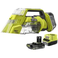 Ryobi Pletrenser One+ Swift Clean 2,0 Ah avec batterie et chargeur, Robot ménager, Multicolore