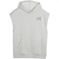 Puma French Terry Sleeveless Hoodie Gris S Homme