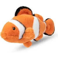 WWF - Peluche - Poisson-clown (18cm) réaliste Peluche en peluche