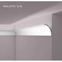 NMC IL18 WALLSTYL Corniche Moulure décorative Moulure en stuc Éclairage indirect 2 m