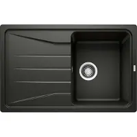 BLANCO Evier en granit SONA 45 S 500 x 780 mm noir 525970