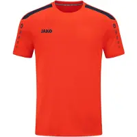 Jako Power Maillot Manches Courtes Enfants - Flame / Marine | Taille: 140