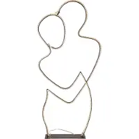 Star Trading Plafonnier Silhouette,Grafico, blanc chaud, 280 LED, extérieur, H 86cm