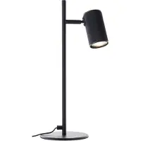 Brilliant Lampe de table noire Marty conception