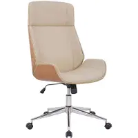CLP Chaise de bureau Vaud similicuir