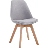 CLP Chaise visiteur Borneo V2 Natura tissu